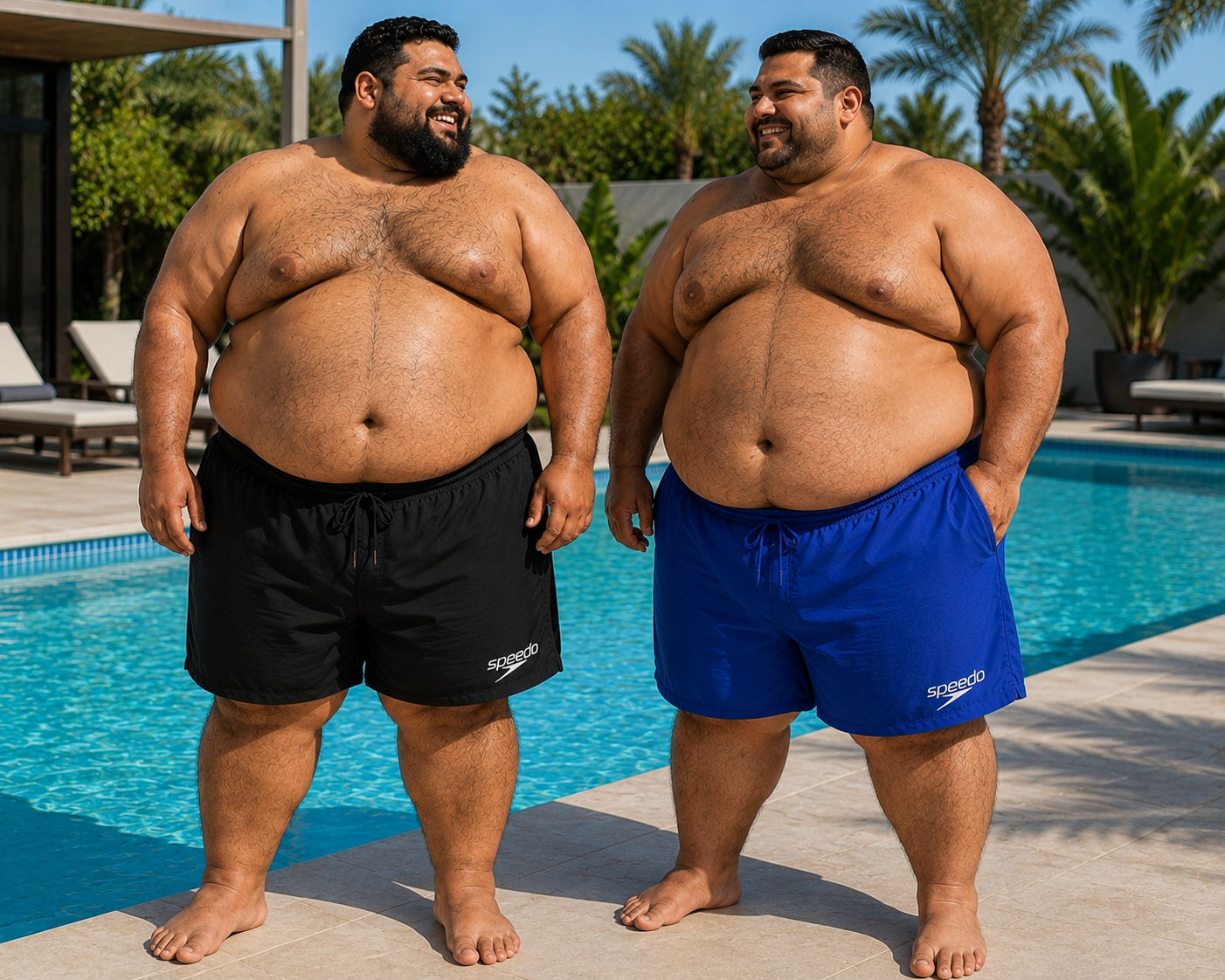 مايوه رجالي Speedo للمقاسات الكبيرة حتى 10XL