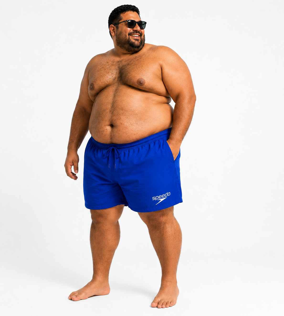 مايوه رجالي Speedo للمقاسات الكبيرة حتى 10XL